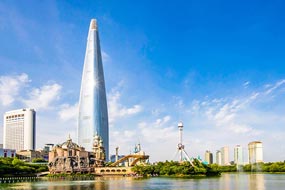 漫步藍(lán)天之上，游樂(lè)天世界塔SEOUL SKY